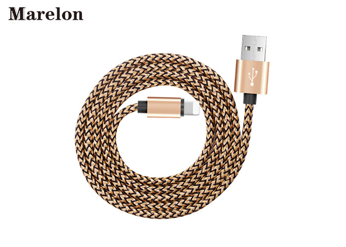 Original 8 Pin USB Data Cable , Iphone Charging Cable Plug Twist Line