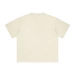 Acid Vintage Washed 250g Men's T-shirts Distressed Heavyweight Blank Oversized T