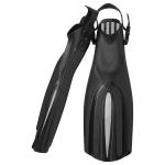 Adult Open Heel Rubber Swim Training Short Scuba Fins Flipper For Snorkeling