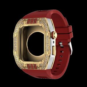 Quality Apple Watch Case - Black Carbon - Red Rubber Carbon Fiber Case wholesale