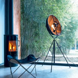 Quality Nordic minimalist creative semicircular metal lampshade photography satellite decoration floor lamp e27(WH-MFL-107) wholesale