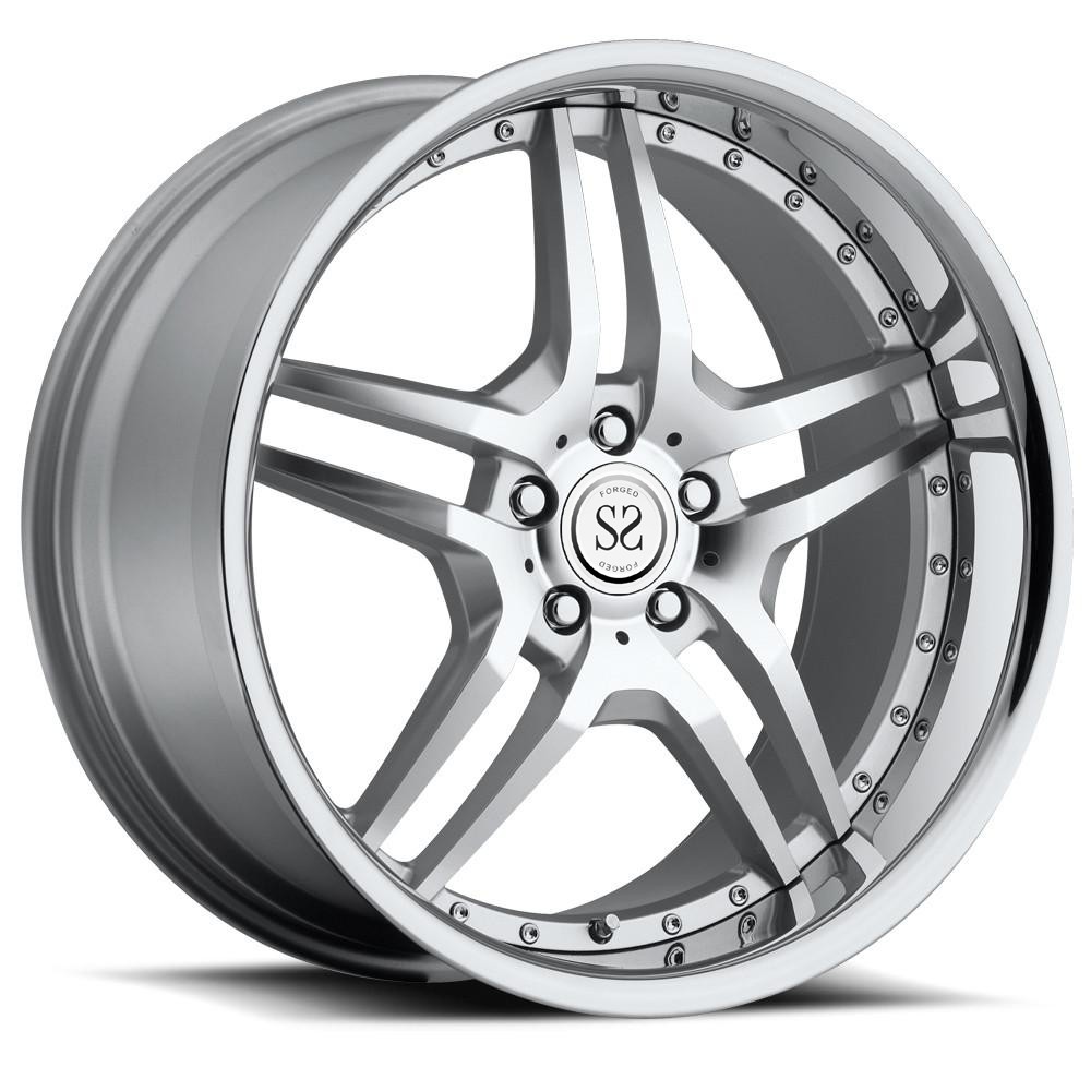 19 20inch rotiform polish 2 piece forged car wheel rim llantas china 5x120