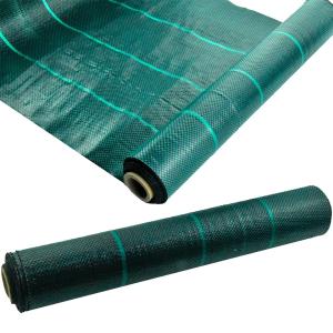 Quality Windproof Green Landscape Fabric Anti UV , Multipurpose Green Weed Mat wholesale