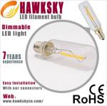 360 Degree Double 1W E14 Dimmable Ceramics Filament Carbon Bulb