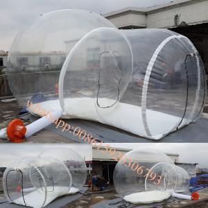 Quality advertising inflatable clear dome tent / inflatable tent price wholesale