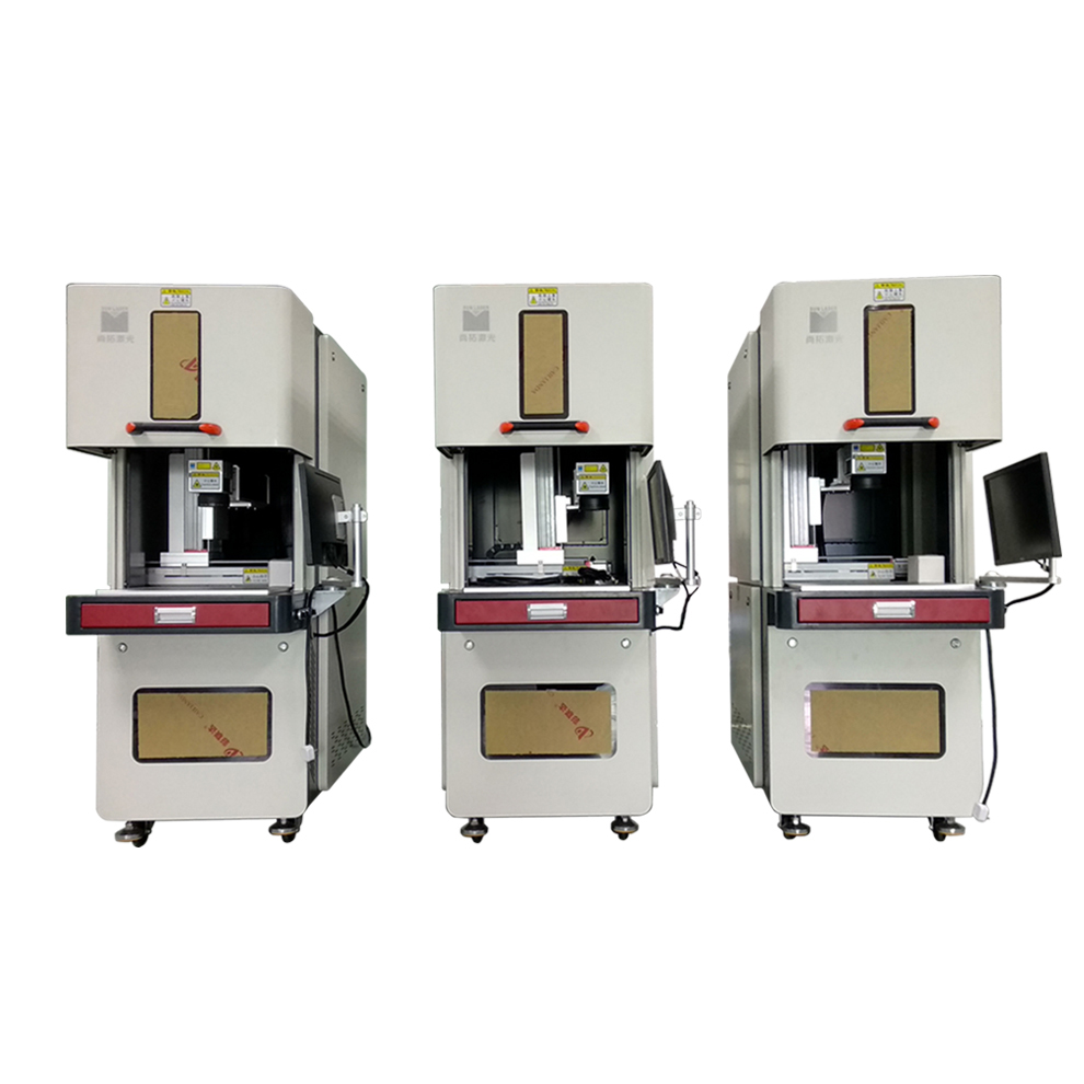 380V±15% Electricity Demand Full Enclosed Fiber Laser Engraving Machine for Metal