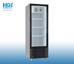 Commercial Auto Defrost Single Glass Door Display Fridge For Cold Drinks 175