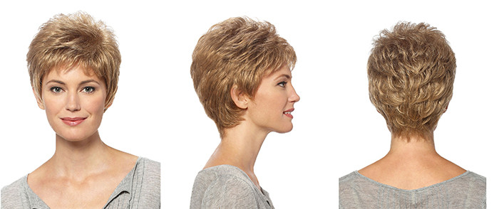 Short Synthetic Wigs Lace Front Wigs With Baby Hairline No Shedding