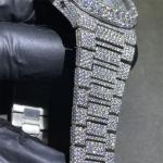 3ATM Moissanite Bust Down Watch Bling Dial Diamond Watch Waterproof