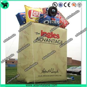 Quality Snacks Promotional Inflatable Bag Replica/Advertising Inflatable Bag Model wholesale