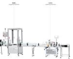 Food Weighing Filling Packing Machine 1200bph Sealing Capping Printing