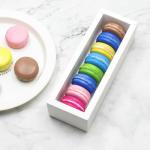 Brown Kraft Paper Macarons Cookies Gift Box Packaging
