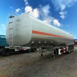 3 Axles Fuel Tank Trailers 40000L 27t Payload 4 Compartments