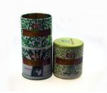 Airtight Coffee Metal Canister with 3 tiers