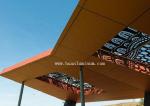 Impact Resistant 1200*2440mm Aluminium Wall Cladding Panels 4mm