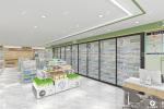 02-DYJYS011, Elegant and Simple Style Pharmacy Shop in Gansu featuring 62 Main
