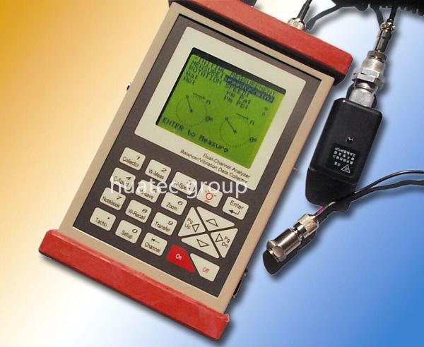 180 - 24000r / Min Non Destructive Testing Equipment Vibration Meter 2 Channel