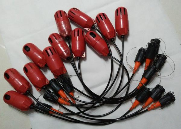 Cheap Red Case 10 Hz Hydrophone Cable For Swamp River for sale