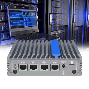 Quality 4 Ethernet Ports Mini Computer N100 Fanless Mini PC Pfsense wholesale