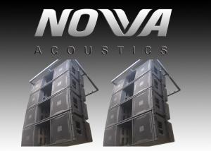 Quality Powerful Double 15 Inch Sub Speakers For Concert And Tour , 486x613x1324mm wholesale