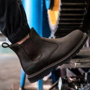 Quality Classic Round Toe Waterproof Woodland Chelsea Fashionable Work Footwear wholesale