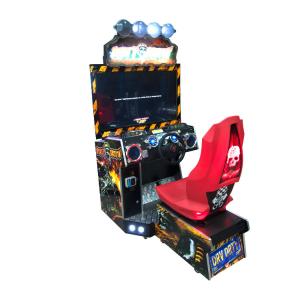 Quality Coin Operated Racing Game Machine , Dirty Drivin Arcade Machine With 42&quot; LCD wholesale