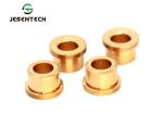 Agricultural Machinery Copper Knurled Bushing Sleeve Custom Finishing Accepted