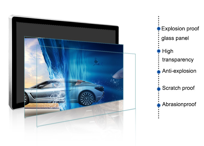 Non Touch Windows OS LCD Digital Totem Display For Restaurant