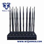 Mobile Phone GPS Jammer 18 Bands Powerful 3G 4G Blocker WiFi UHF VHF GPS L1/L2