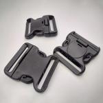 Black Convenient Backpack Plastic Buckle 70.8mm*78.4mm