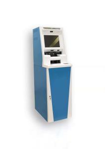 Quality Bank Lobby SJ8608 Automatic Cash Deposit Machine Blue Color wholesale