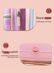 Pink Blue School Kids Backpack Zipper Pouch Waterproof Childrens Schoolbag