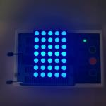 Bright Blue 14 Pins 635nm 100mcd 5x7 Dot Matrix LED Display