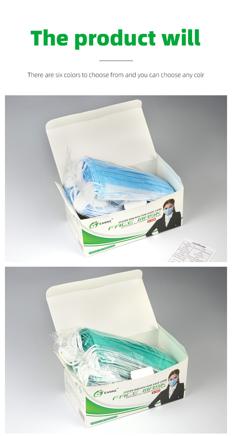 Individually Packaged Disposable Anti Dust Masks For Adults
