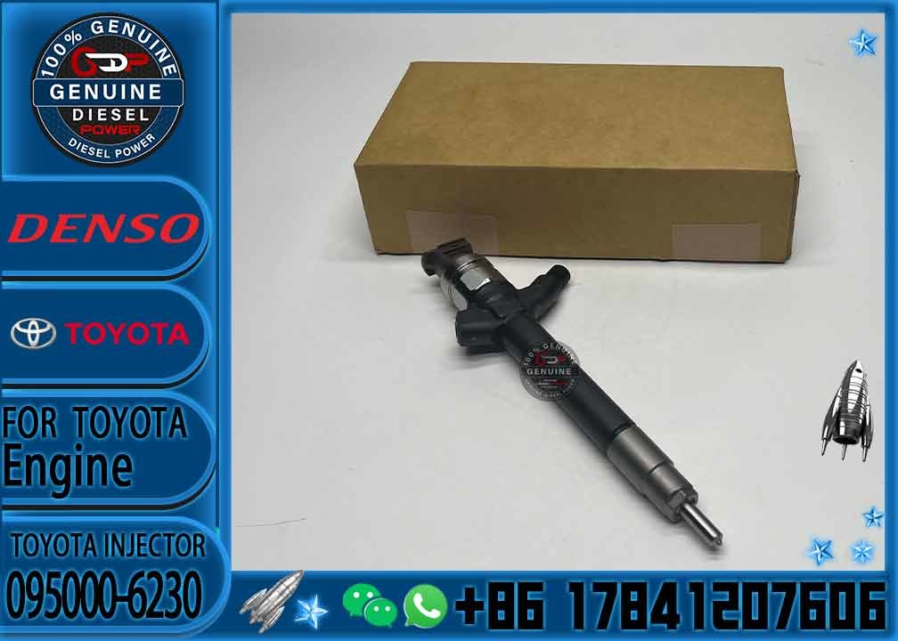 Auto Parts Injector 095000-6230 095000 6230 Diesel Engine Injection 0950006230 for Toyota Injector