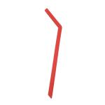 Tasteless Silicone Rubber Reuse Straws , Non Teeth Chipping Rubber Drinking