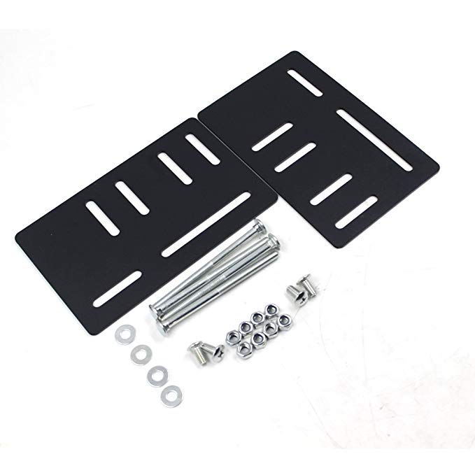 Bed Frame Footboard Extension Brackets Fit for Twin Full Queen or King Size Beds 0.2kg