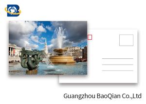 Quality Tourist Tttraction 3d Lenticular Card , Lenticular Postcard Printing Souvenir Tourist Gifts wholesale
