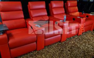 Quality Electric Double Seat Sofa Recliner Chair With Powered Headrest wholesale