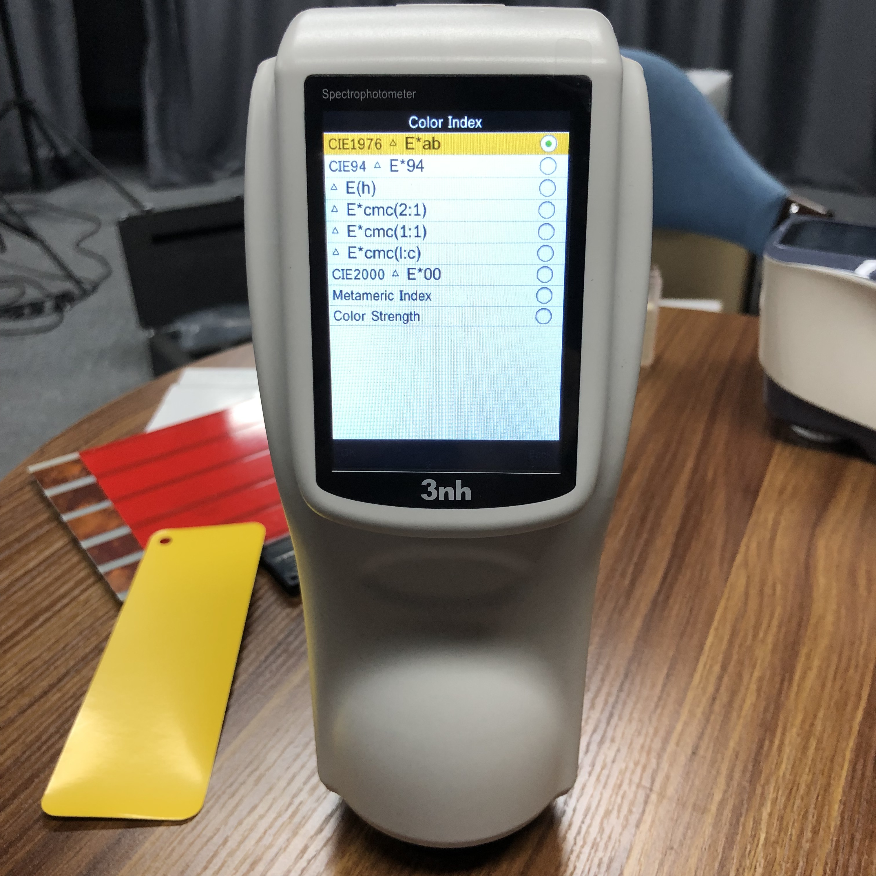 3nh Handheld spectrophotometer NS800 for fresh meat color difference measurement with 8mm aperture