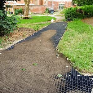 Quality HDPE Plastic Protection Parking Lots Material Plastic Grass Paver for Origin Type wholesale
