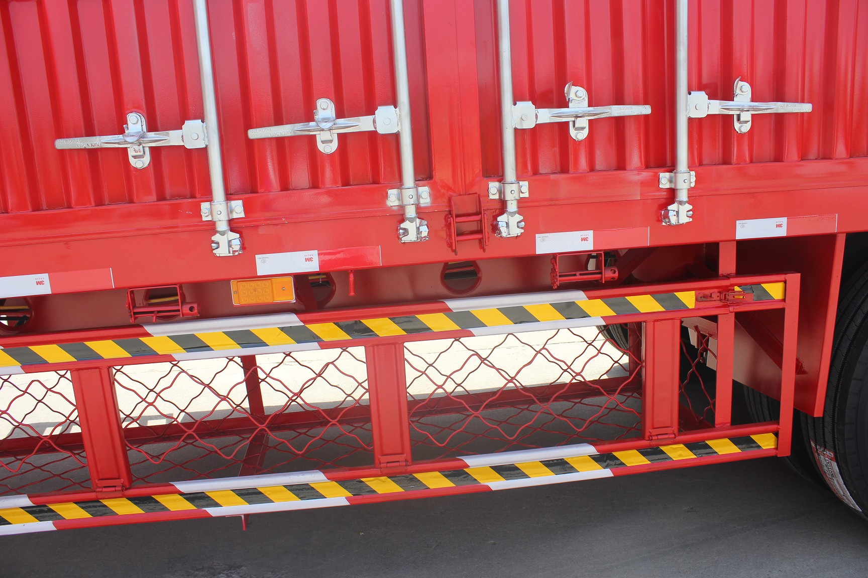 50Ton Leaf Spring Fence Cargo Transport Semi Trailer /Kin Pin 2''/3.5'' Bolt Type