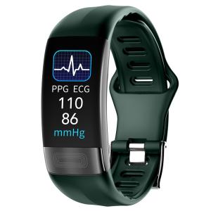 Quality Detecting PPG ECG Temperature Bracelet IP67 Smart Bracelet Heart Rate Blood Pressure wholesale
