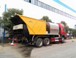 HOWO 10 Wheels Road Construction Machinery Synchronous Gravel Seal Truck 8m3