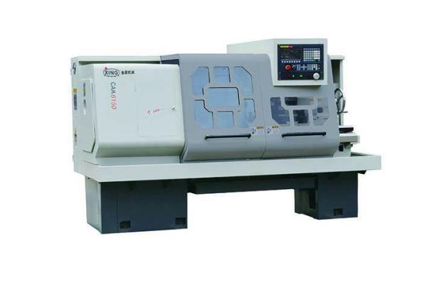 6000rpm Computer Numerical Control Metal Lathe X/Z Axis Cutting Feedrate 1