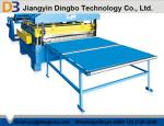 Hydraulic Post Cutting Simple Cut To Length Line , Steel Slitting Machine