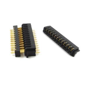 Quality Compression Battery Pin Connector , Two Pin Battery Connector Vertical Mount Angle wholesale