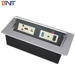 Office table usb charger modular electrical sockets and switches