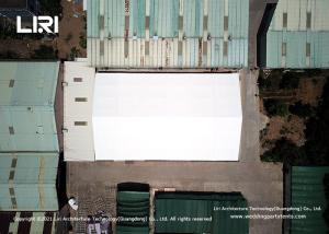 Quality 18x30m Temporary Warehouse Structure With White PVC Fabric wholesale
