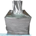 Foil Bulk Bag 1 Ton Aluminum Liner Bag Big Capacity 1000kg Jumbo Bag For Cement